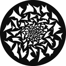 GAM Gobo 856 Graduated Breakup Standard Steel