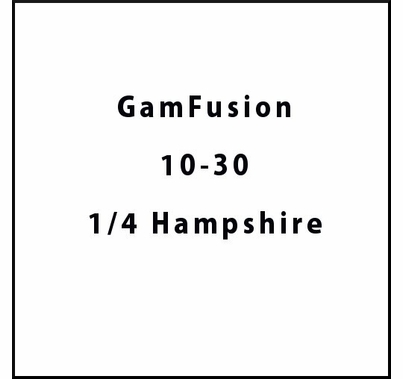 GAMFUSION 10-30 1/4 Hampshire Diffusion 20"x24" Sheet