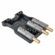 Hubbell 100A 125VAC Male Stage Pin 100 Amp Inline Plug
