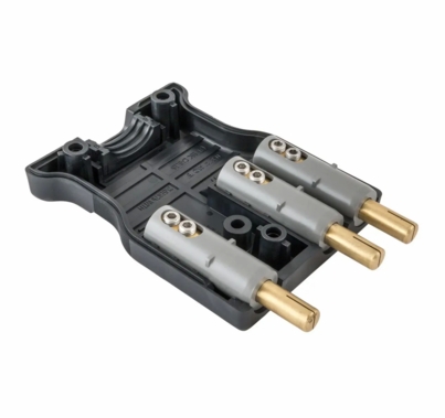 Hubbell 100A 125VAC Male Stage Pin 100 Amp Inline Plug