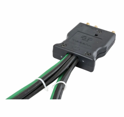 Hubbell 100A 125VAC Male Stage Pin 100 Amp Inline Plug
