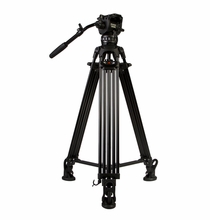 Ikan E-Image Tripod Kit 2 Stage Aluminum Legs, GH06 Fluid Head