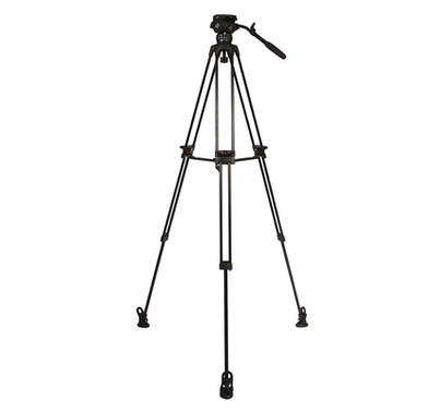 Ikan E-Image Tripod Kit 2 Stage Aluminum Legs, GH06 Fluid Head