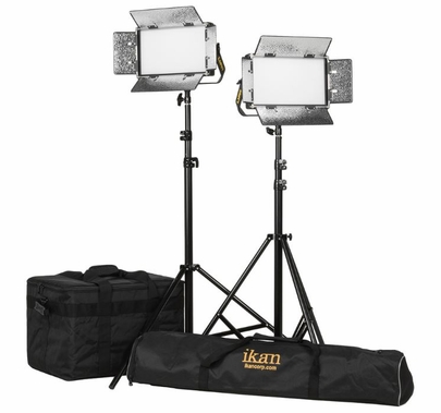 Ikan Lyra Soft Half x 1 BiColor LED 2 Light Kit