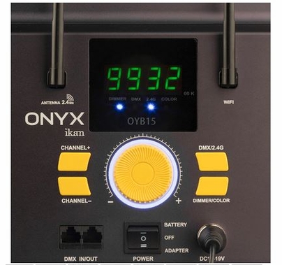 Ikan Onyx 2 x 1 Bi-Color 2-Point LED Light Kit with 2x OYB15