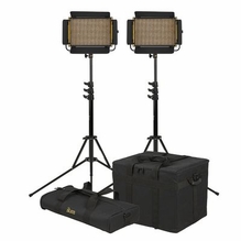 Ikan Onyx Half x 1 Bi-Color 2-Point LED Light Kit with 2x OYB5