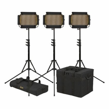 Ikan Onyx Half x 1 Bi-Color 3-Point LED Light Kit with 3x OYB5