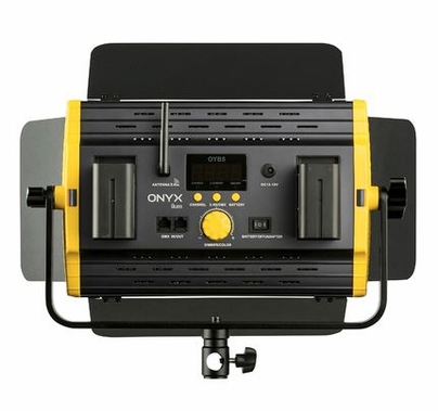 Ikan Onyx Half x 1 Bi-Color 3200K-5600K Aluminum LED Light with Dual DV Batteries