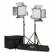 Ikan Rayden BiColor 1x1 LED 2 Light Kit