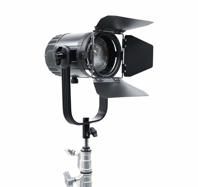 Ikan Stryder Fanless 3 Point 150W Fresnel  Bi-Color LED Light Kit | Gold Mount