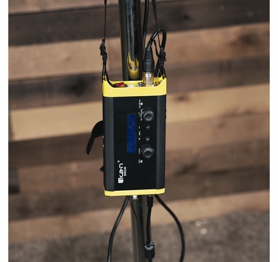 Ikan Stryder Fanless 3 Point 150W Fresnel  Bi-Color LED Light Kit | Gold Mount