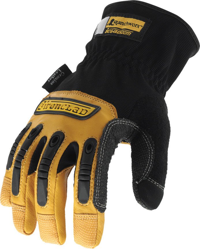 Ironclad Ranchworx Leather Gloves XLarge BarnDoor
