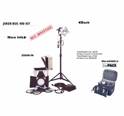 Joker-Bug 400W HMI Par System w/Case KO400JB K0400JB