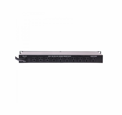 Juice Goose JG 11-15A Rack Mount Power Distribution, 11 Outlets, 15A, 15 ft Cord