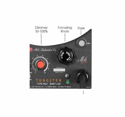 JuniorLED 10" 400W Daylight Fresnel Light Non-DMX