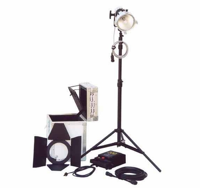 K5600 Joker News 200w HMI Daylight Kit AC/DC Anton Bauer with Case