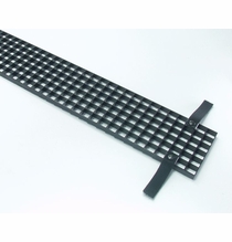 Kino Flo 2ft. Single Bank Black Louvre LVR-2401-B