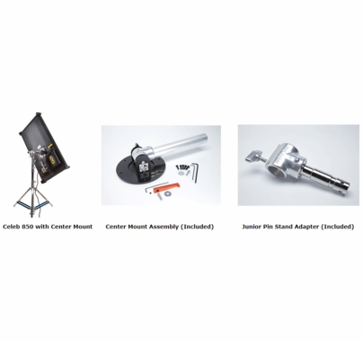 Kino Flo Celeb 850 LED DMX Center Mount Light Kit Universal
