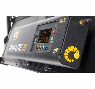 Kino Flo Diva-Lite 31 LED DMX Center Mount Travel Kit