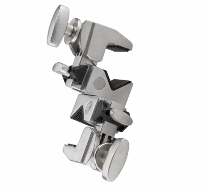 Kupo Grip Double Convi Clamp, Silver, KG702512