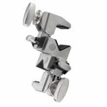 Kupo Grip Double Convi Clamp, Silver, KG702512