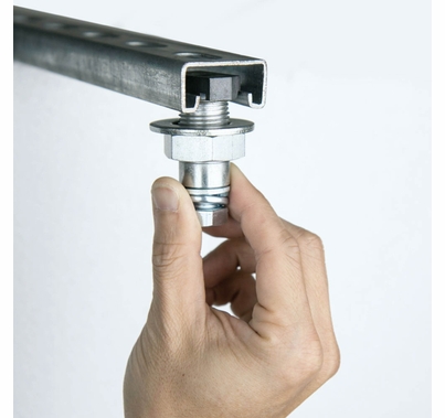 Kupo Strut Channel Adapter with 1/2in-13 Nut & Bolt