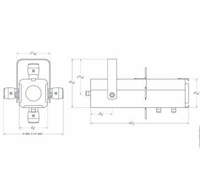 LED9P 9W LED Zoom Projector Light