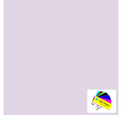 Lee 003 Lavender Tint Lighting Gel Sheet 21"x24"