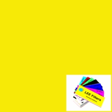 Lee 010 Medium Yellow Lighting Gel Filter Sheet 21"x24"