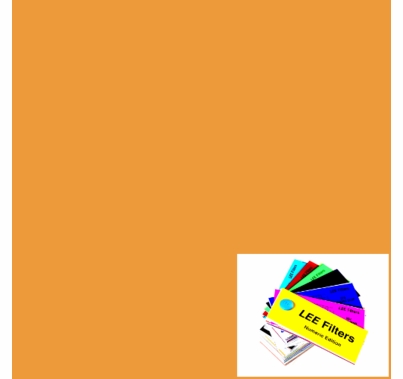 Lee 015 Deep Straw Lighting Gel Sheet 21"x24"
