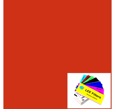 Lee # 019 Fire Lighting Gel Filter Sheet 21