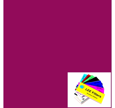Lee 046 Dark Magenta Lighting Gel 21"x24"
