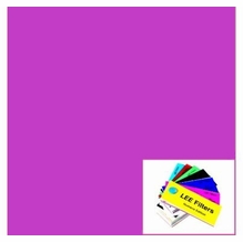 Lee 048 Rose Purple Lighting Gel Filter Sheet 21"x24"