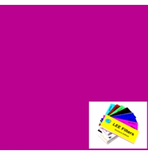 Lee 049 Medium Purple Lighting Gel Filter Sheet 21"x24"