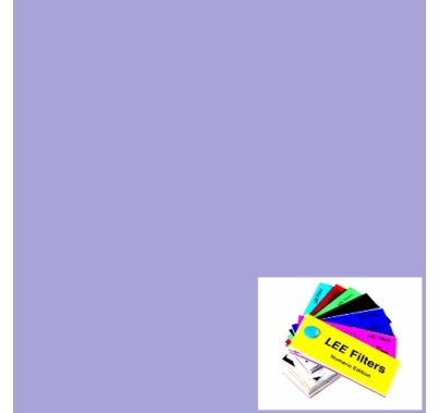 Lee 052 Light Lavender Lighting Gel Filter Sheet 21"x24"