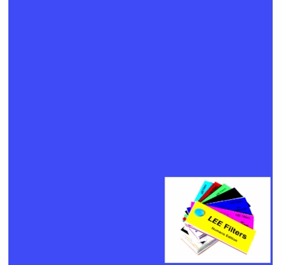Lee 068 Sky Blue Lighting Gel Filter Roll 4ft x 25ft