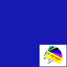 Lee 075 Evening Blue Gel Filter Sheet 21"x24"