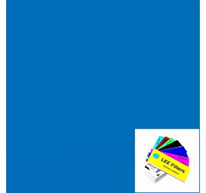 Lee 085 Deeper Blue Lighting Gel 21" x 24"