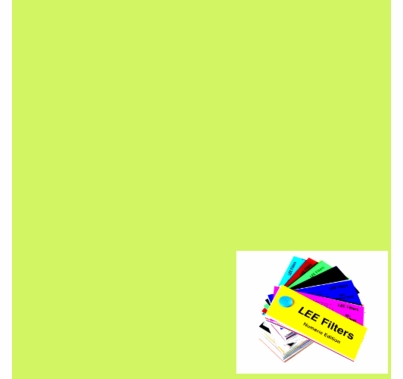 Lee 088 Lime Green Lighting Gel Filter Sheet  21"x24"