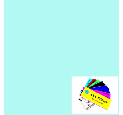 Lee 117 Steel Blue Lighting Gel Filter Sheet 21"x24"