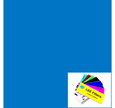 Lee 119 Dark Blue Lighting Gel Filter Sheet 21"x24"