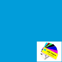 Lee 132 Medium Blue Lighting Gel Filter Sheet 21"x24"