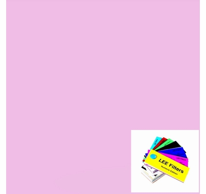 Lee 136 Pale Lavender Lighting Gel 21" x 24"