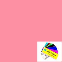 Lee 157 Pink Lighting Gel Sheet 21" x 24"