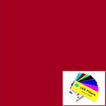 Lee 164 Flame Red Sheet  LS164