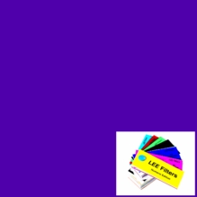 Lee 181 Congo Blue Lighting Gel Roll 4ft x 25ft