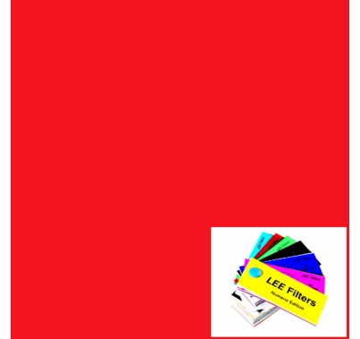 Lee 182  Light Red Sheet  LS182