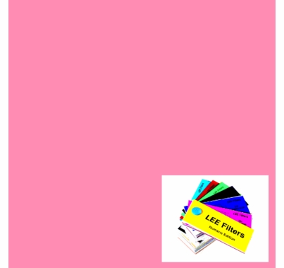 Lee 192 Flesh Pink Lighting Gel 21x24 in.