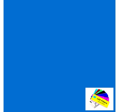 Lee 195 Zenith Blue Lighting Gel Filter Sheet 21"x24"