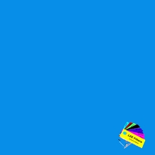 Lee 196 True Blue Lighting Gel Filter Sheet 21" x 24"